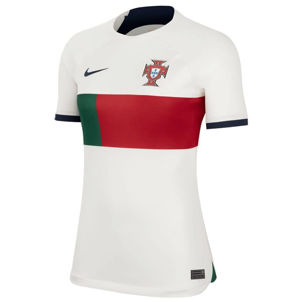 Camiseta Portugal 2ª Mujer 2022-2023